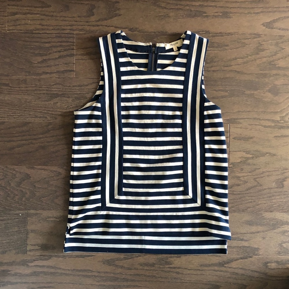 Madewell Striped Sleeveless Top